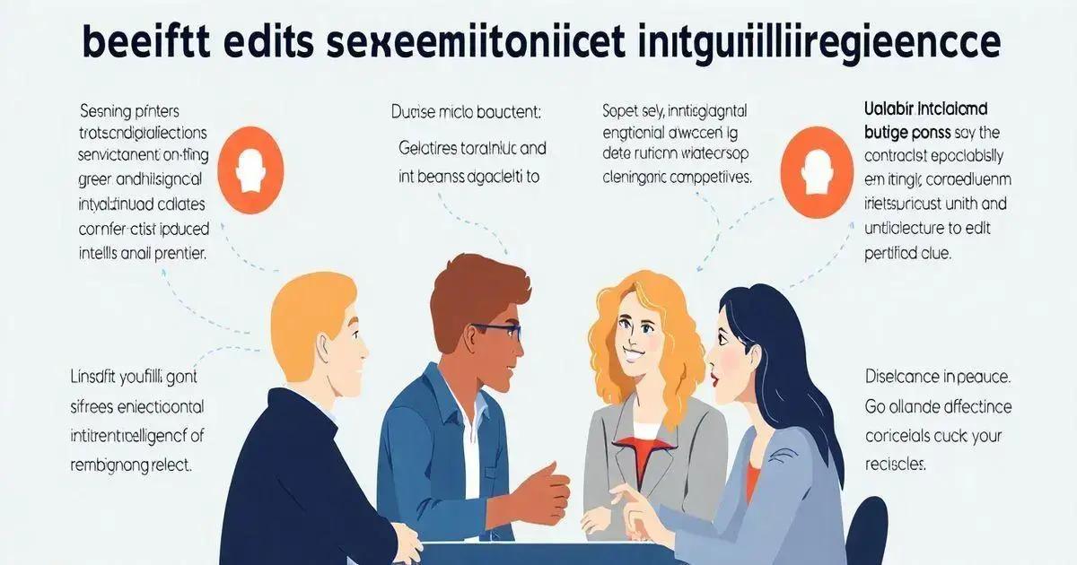 Benefícios da inteligência emocional para equipes