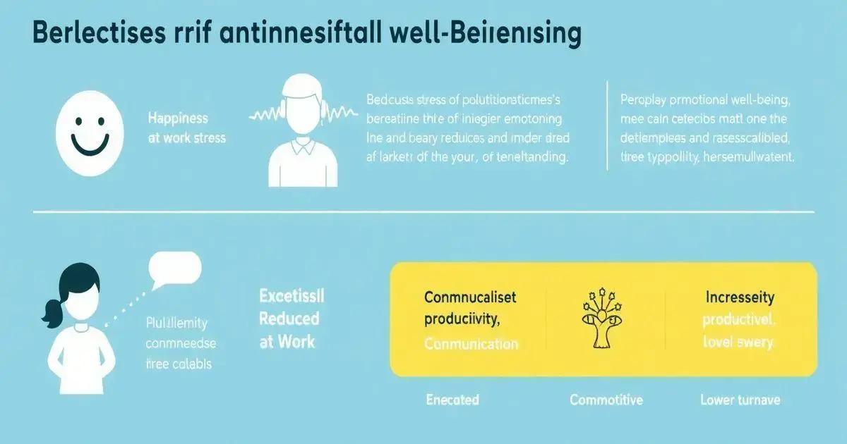 Benefícios das políticas de bem-estar emocional para colaboradores