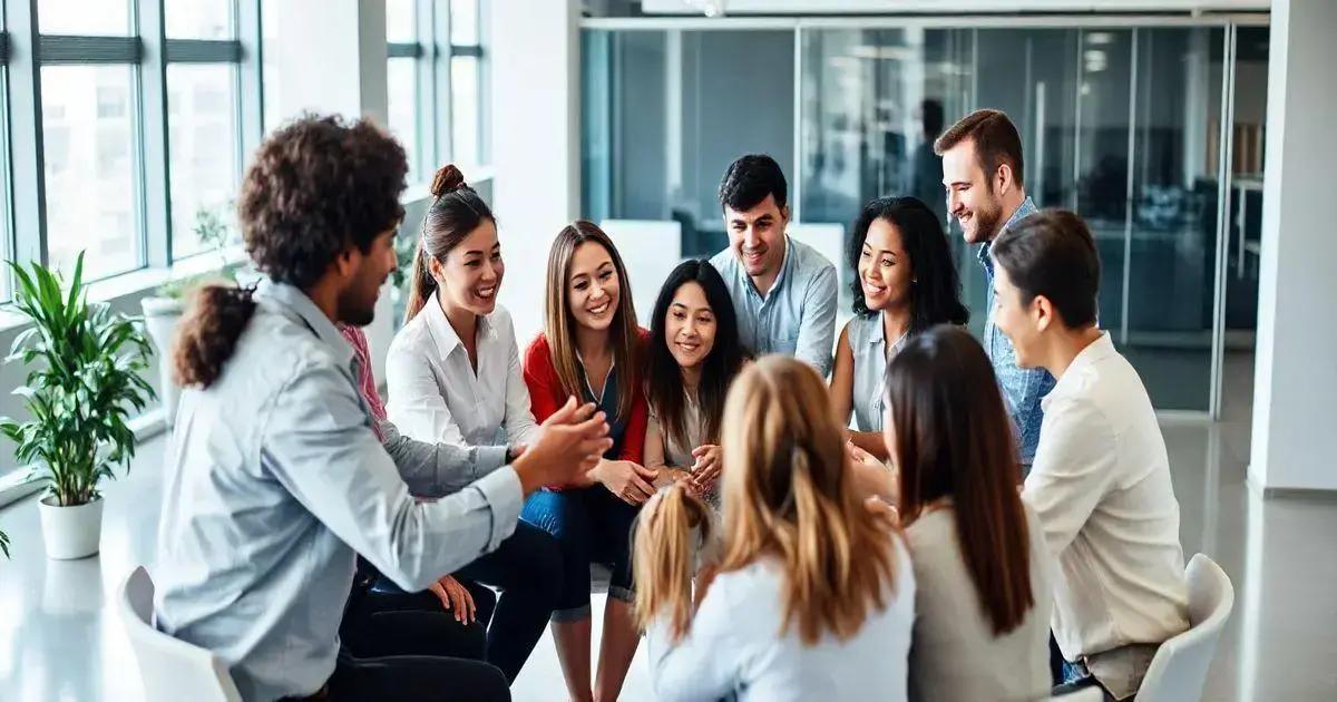 Benefícios das rodas de conversa para equipes