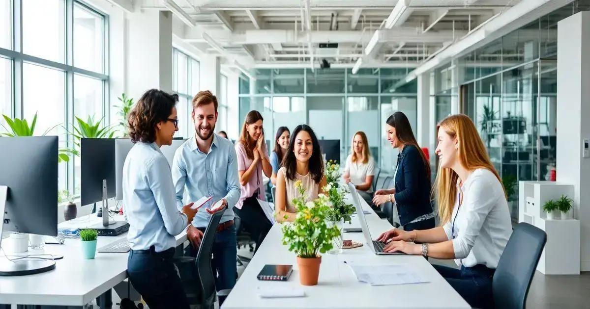 Benefícios de um ambiente harmonioso na produtividade
