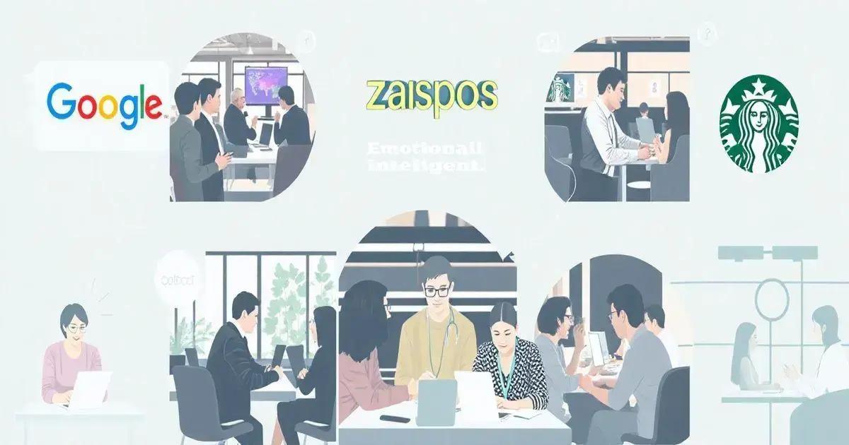 Casos reais: Empresas que aplicaram inteligência emocional