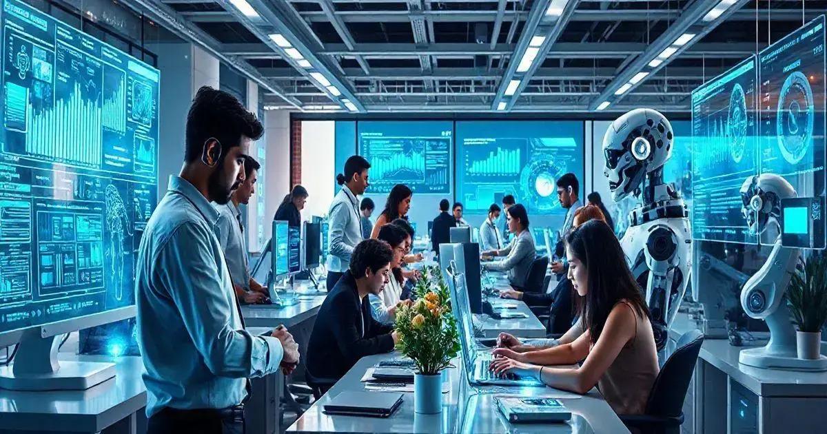 Colaboração Humana e IA: Transformação nas Empresas