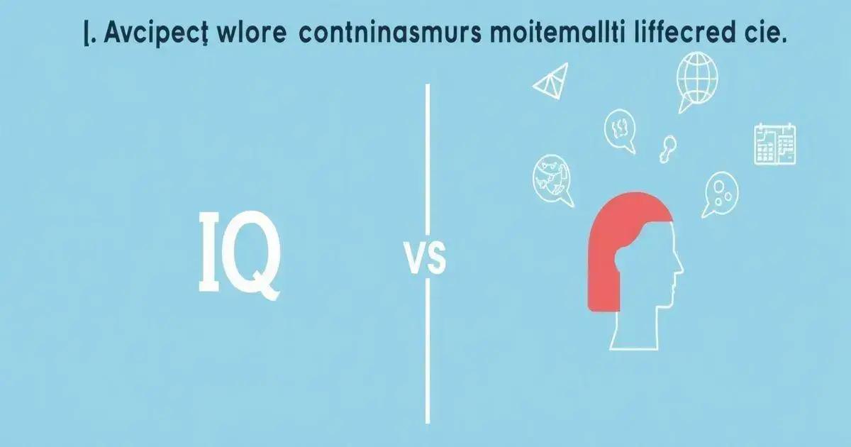 Definição de QI e inteligência emocional