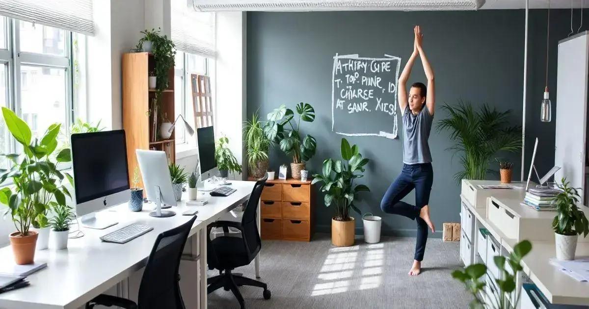 Dicas práticas para aumentar sua qualidade de vida no trabalho
