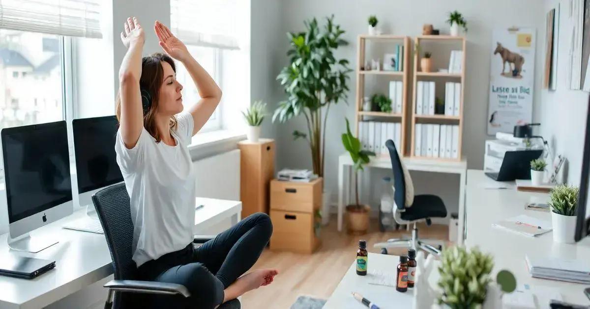 Dicas Práticas para Relaxar no Trabalho
