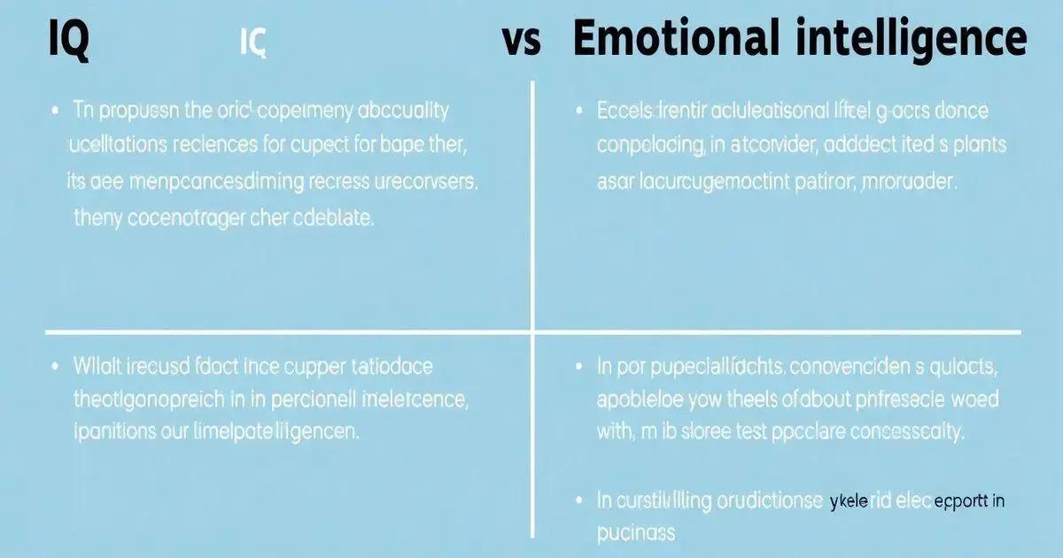 Diferenças entre QI e inteligência emocional