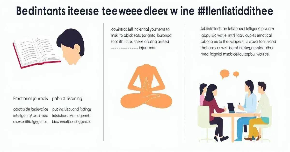 Estratégias para desenvolver a inteligência emocional