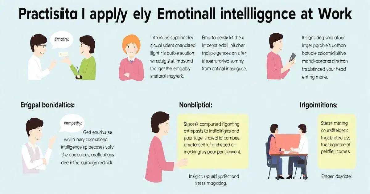 Estratégias práticas para aplicar Inteligência Emocional