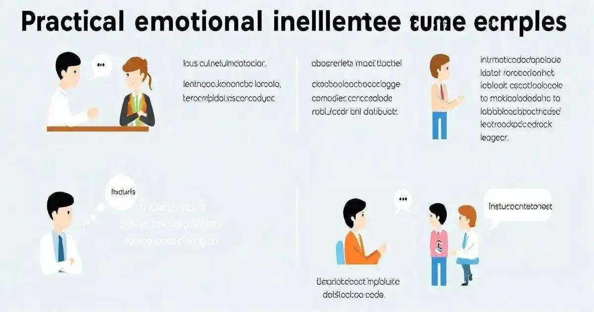 Exemplos Práticos de Inteligência Emocional