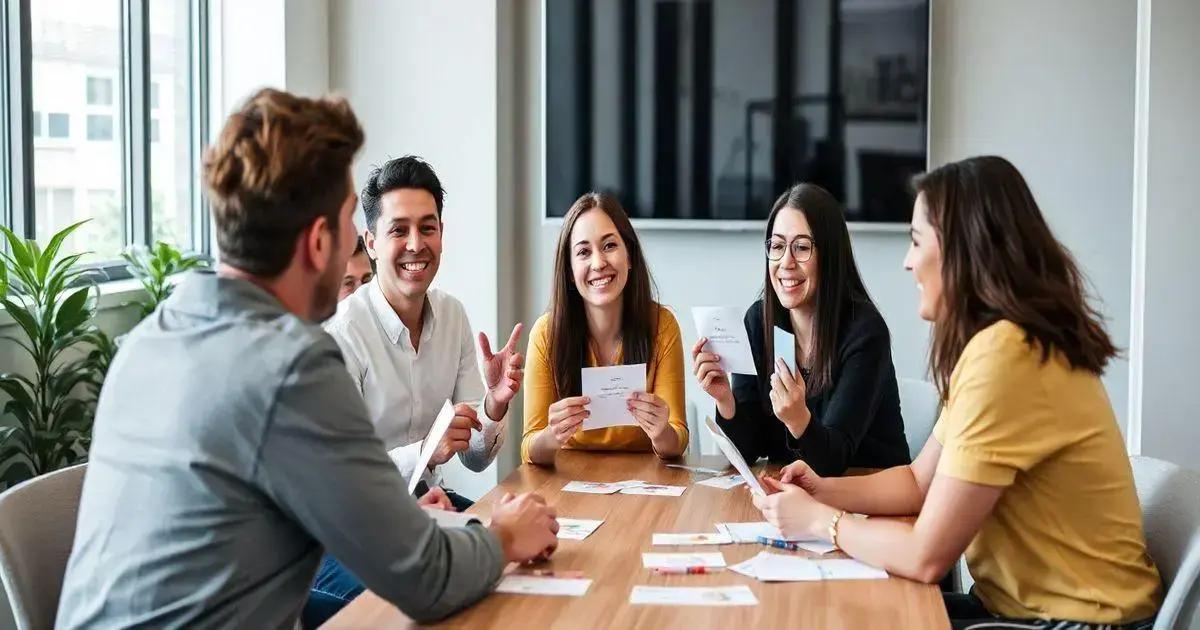 Exemplos práticos de uso em reuniões