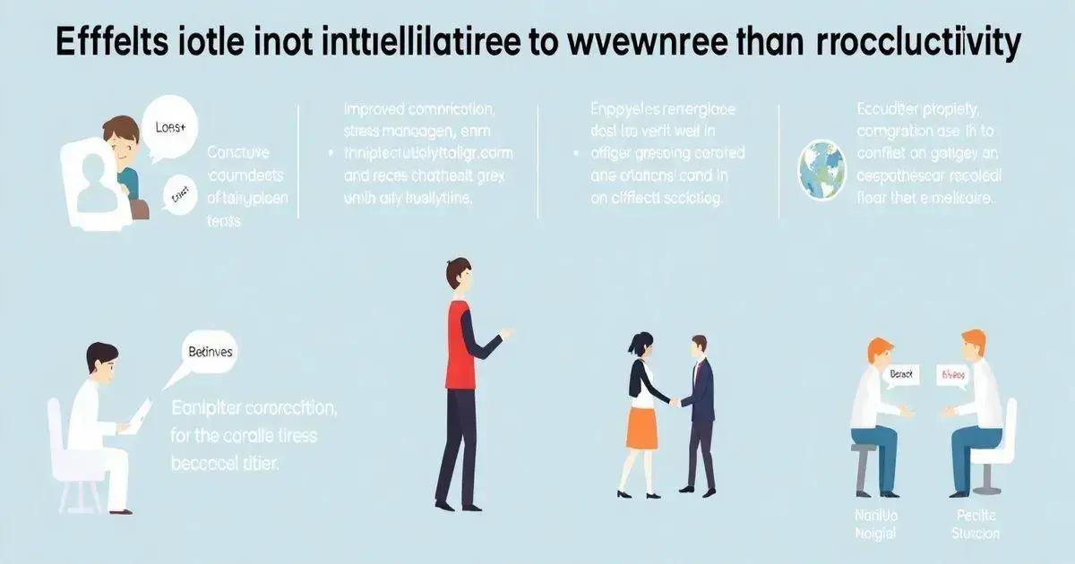 Impactos da inteligência emocional na produtividade