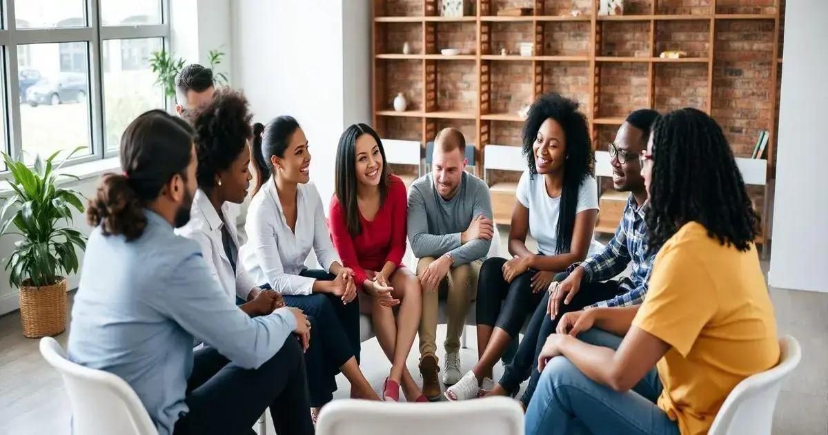 O que são rodas de conversa no trabalho?
