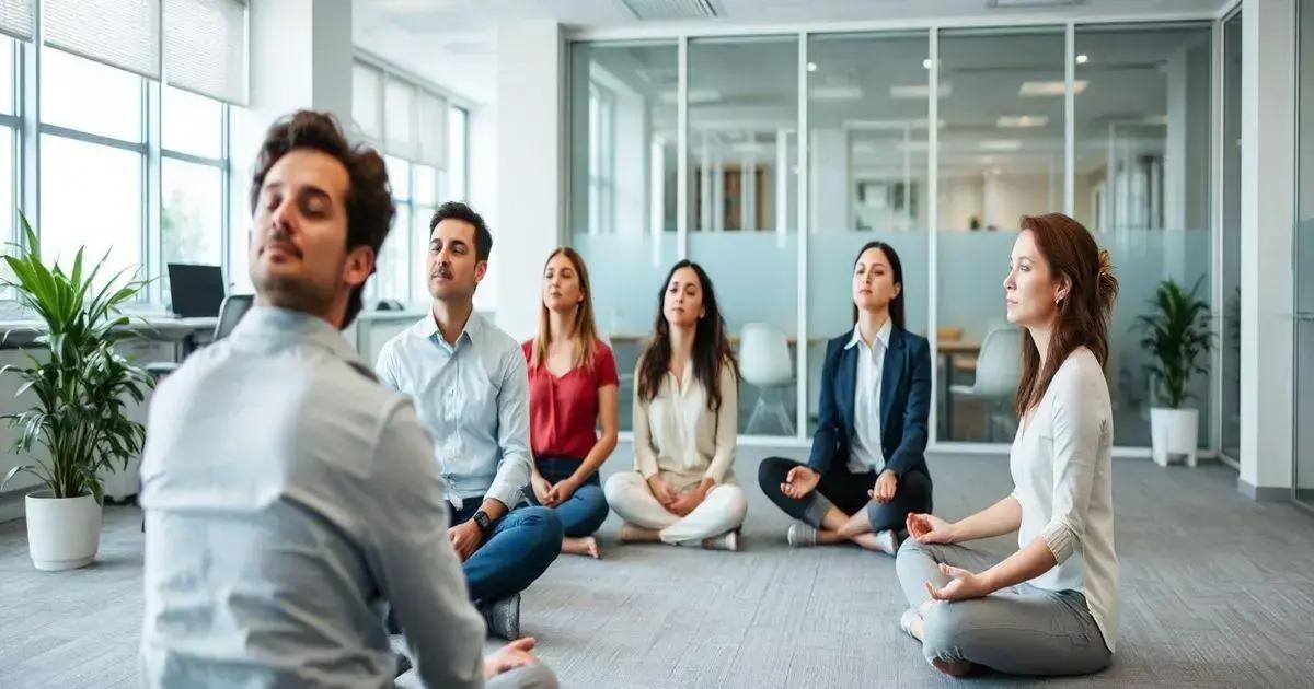 Práticas guiadas de mindfulness para aplicar no escritório