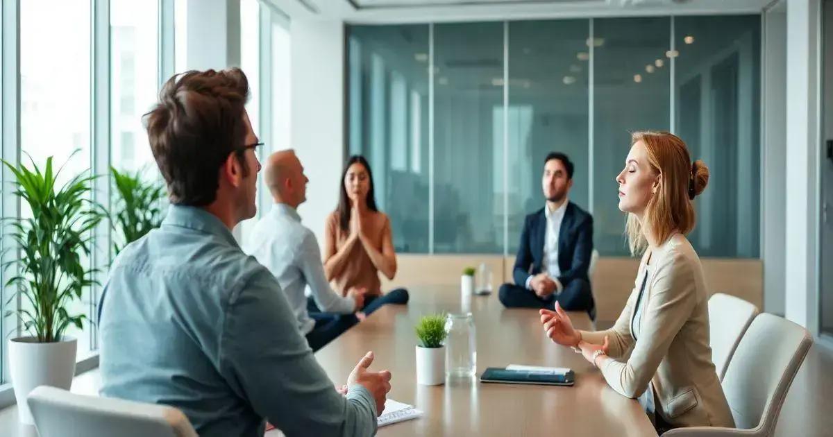 Técnicas de controle emocional em reuniões