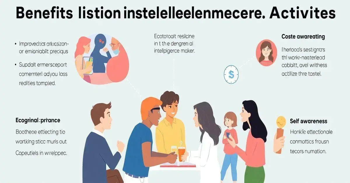 Benefícios das Atividades de Inteligência Emocional