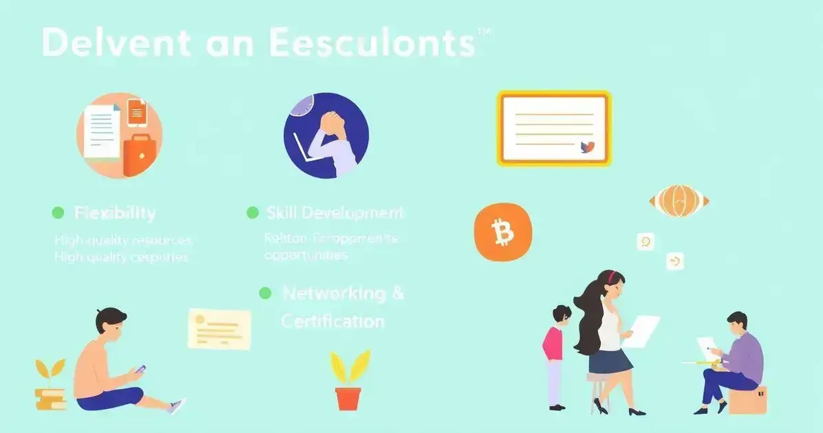 Benefícios do curso gratuito online