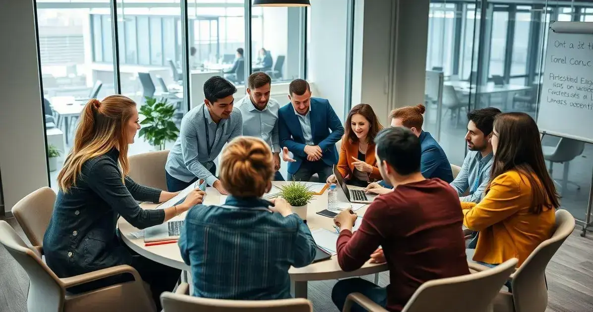Benefícios do treinamento em grupo para equipes de alta performance