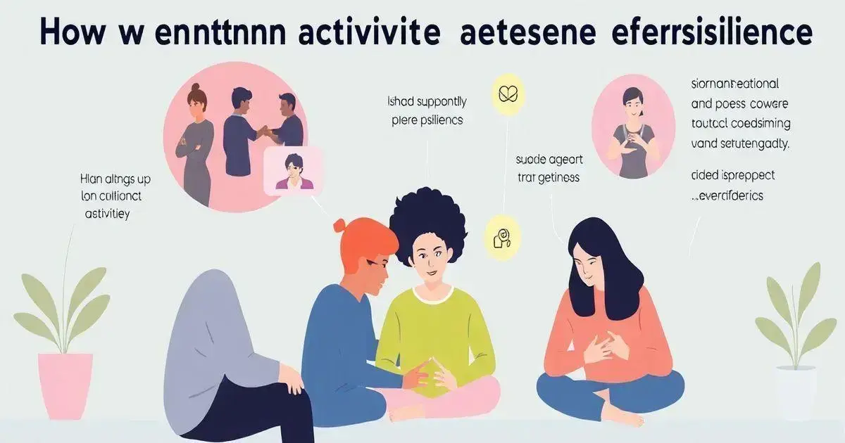 Como a Resiliência Melhora com Atividades Emocionais