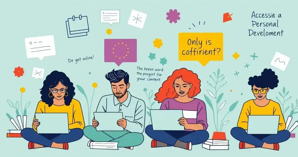 Como acessar cursos de desenvolvimento pessoal online