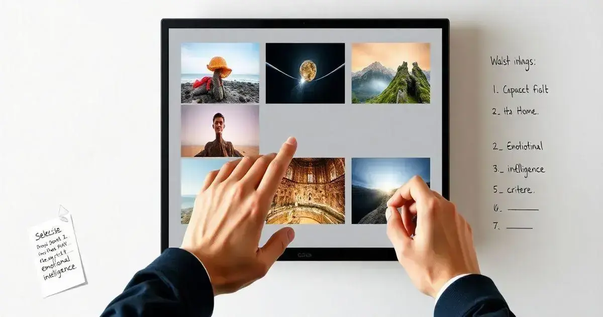 Como escolher as imagens certas para apresentações