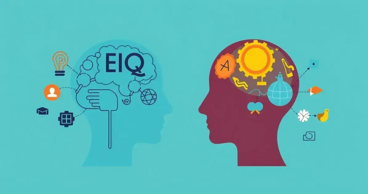 Comparando inteligência emocional e cognitiva