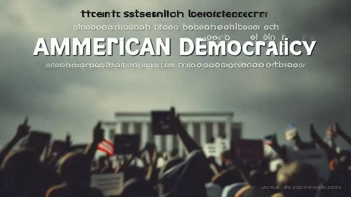 Democracia Americana: Satisfação em Queda e o Futuro