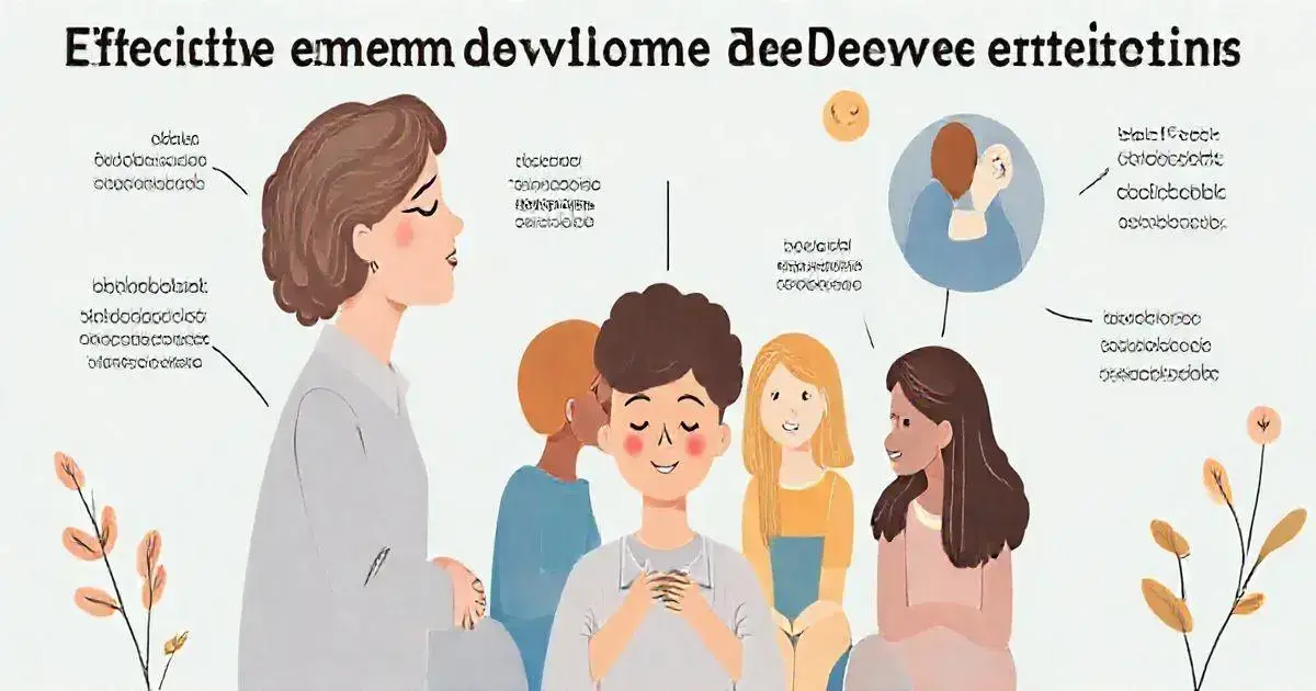 Estratégias eficazes de desenvolvimento emocional