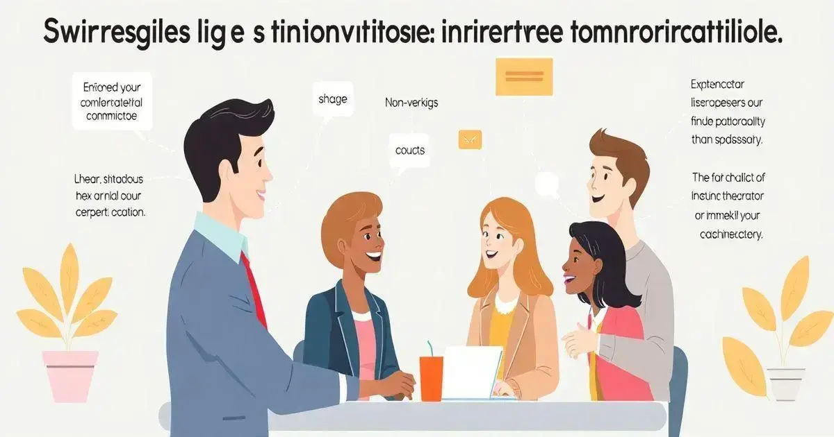 Estratégias para melhorar a comunicação interpessoal