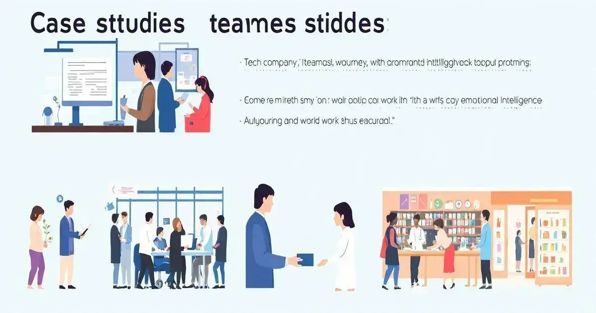 Estudos de caso sobre IE na equipe