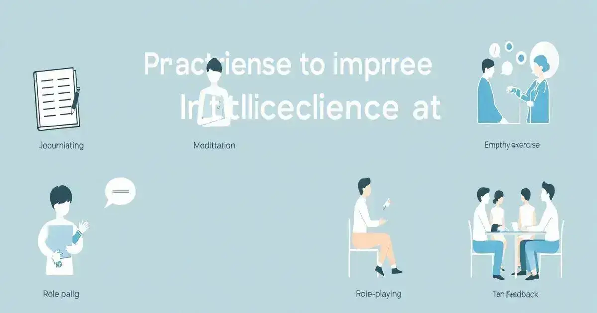 Exercícios práticos para melhorar sua IE no trabalho