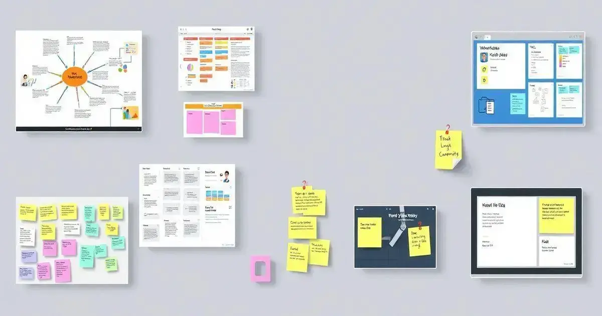 Ferramentas visuais para organização
