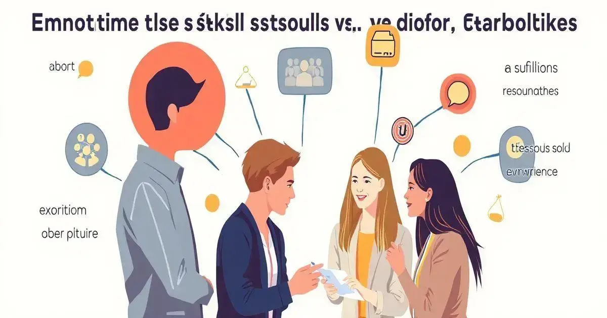 Habilidades emocionais valorizadas pelos empregadores