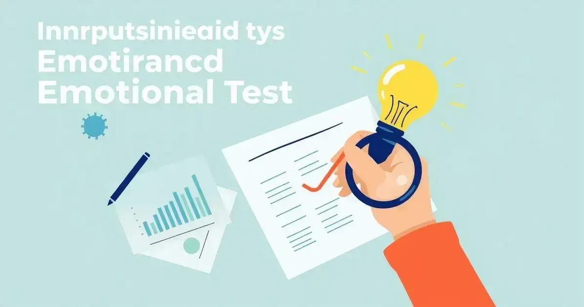 Interpretação dos resultados de testes emocionais