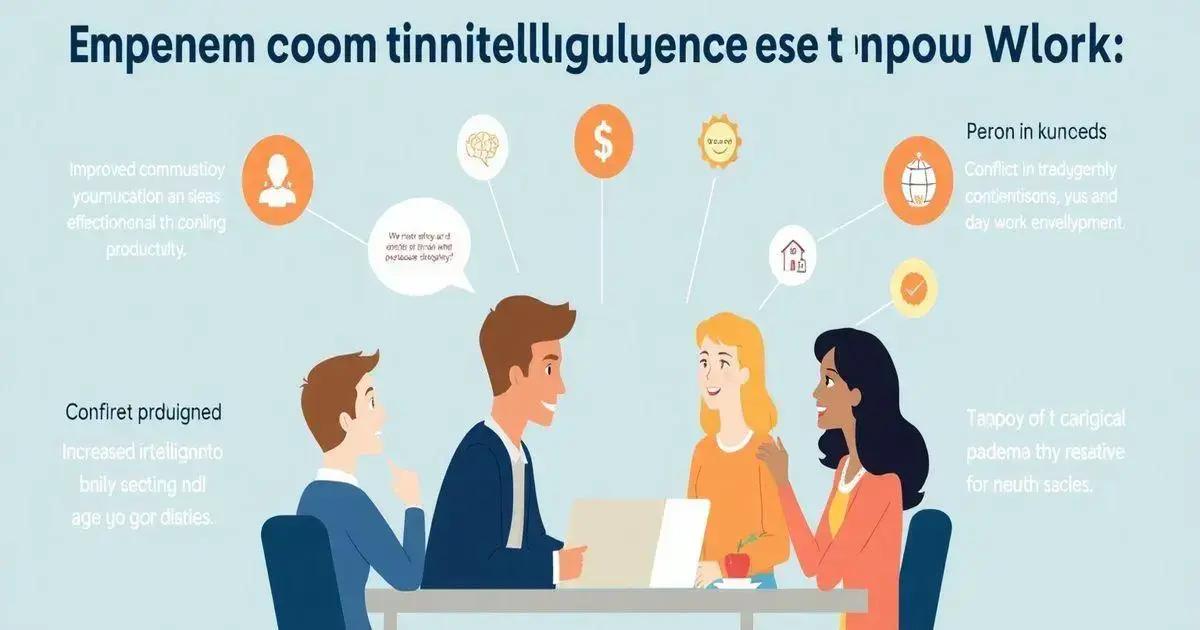 Por que a inteligência emocional é importante no trabalho?