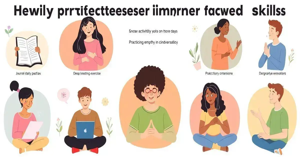 Práticas diárias para melhorar suas habilidades emocionais