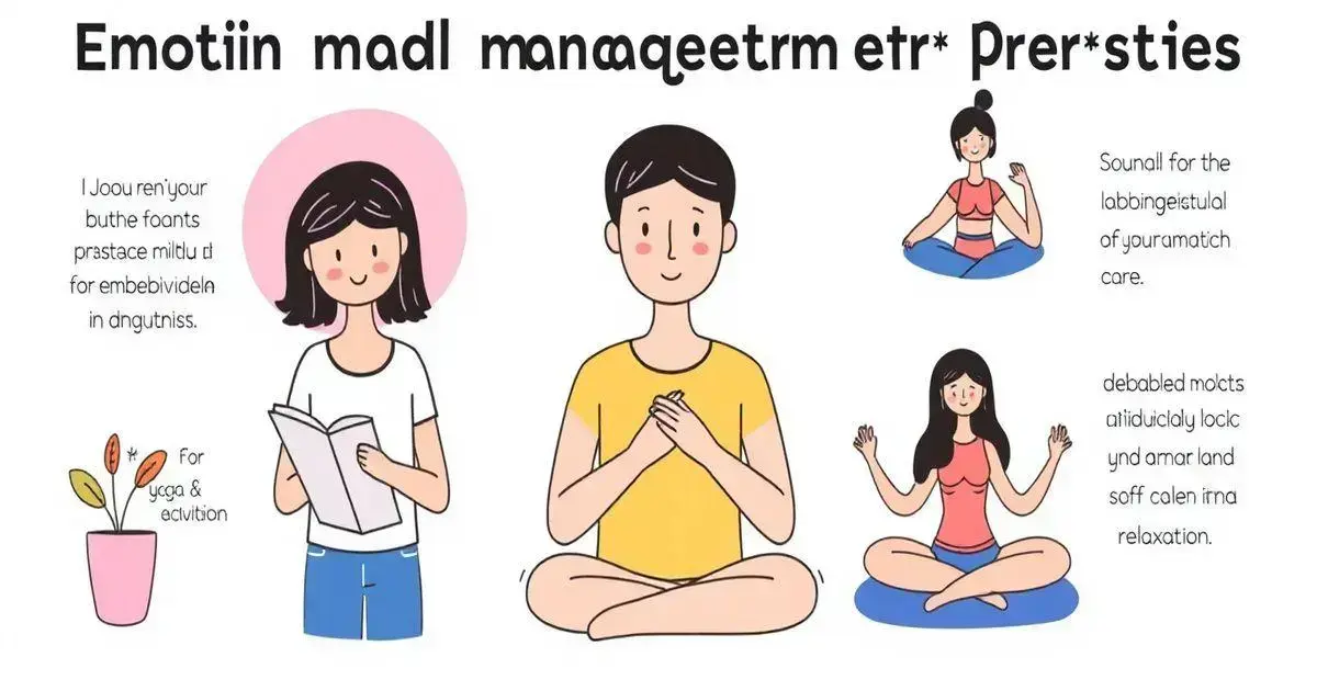 Práticas para melhorar a gestão de emoções