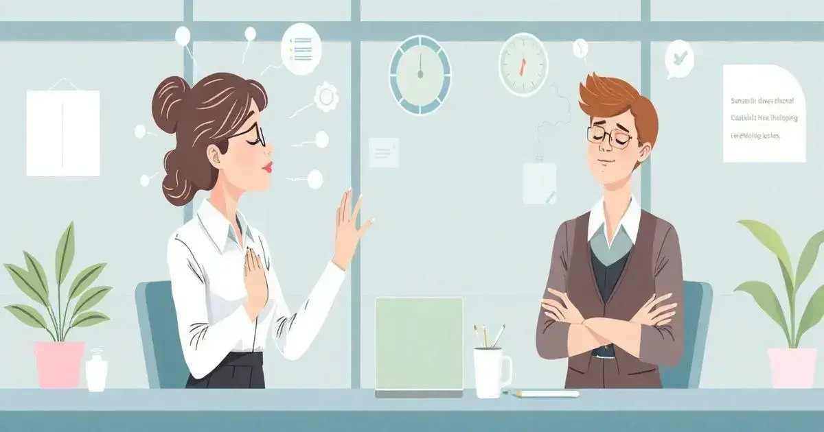 Redução de estresse no trabalho com Weisinger