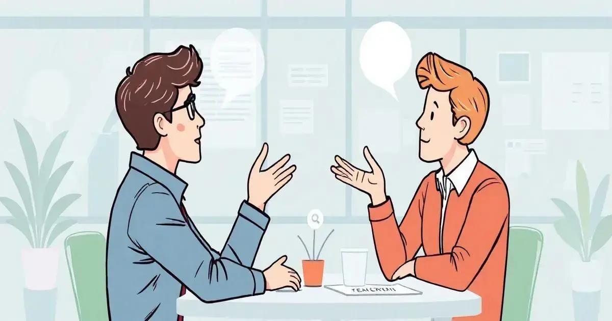Sinal 4: Comunicação efetiva