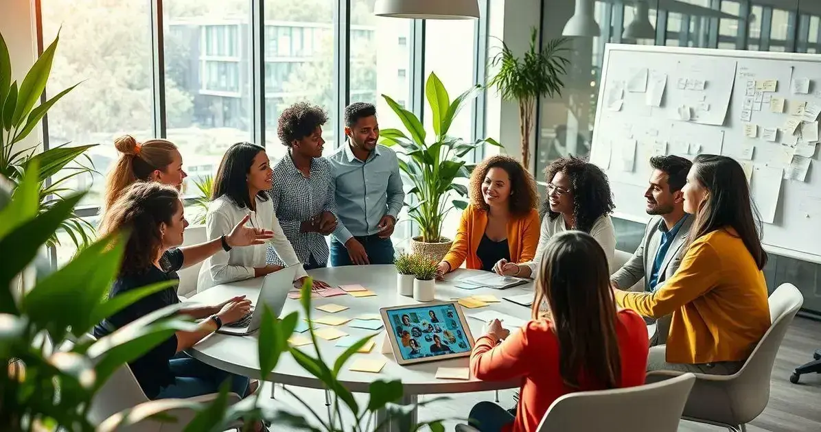 Mantendo a comunicação clara com sua equipe