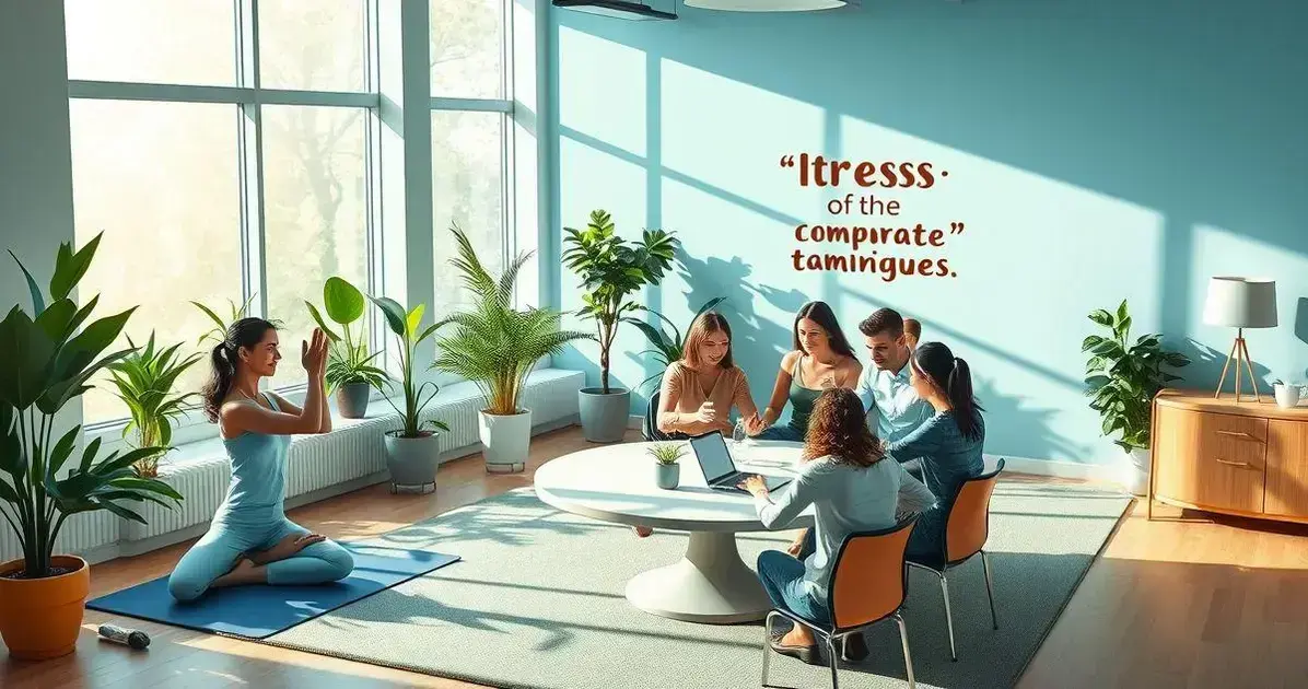 Técnicas de controle do estresse no ambiente corporativo
