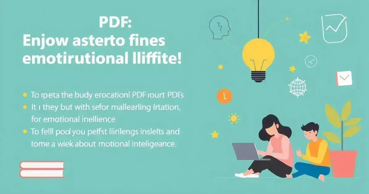 Benefícios do uso de PDFs sobre inteligência emocional