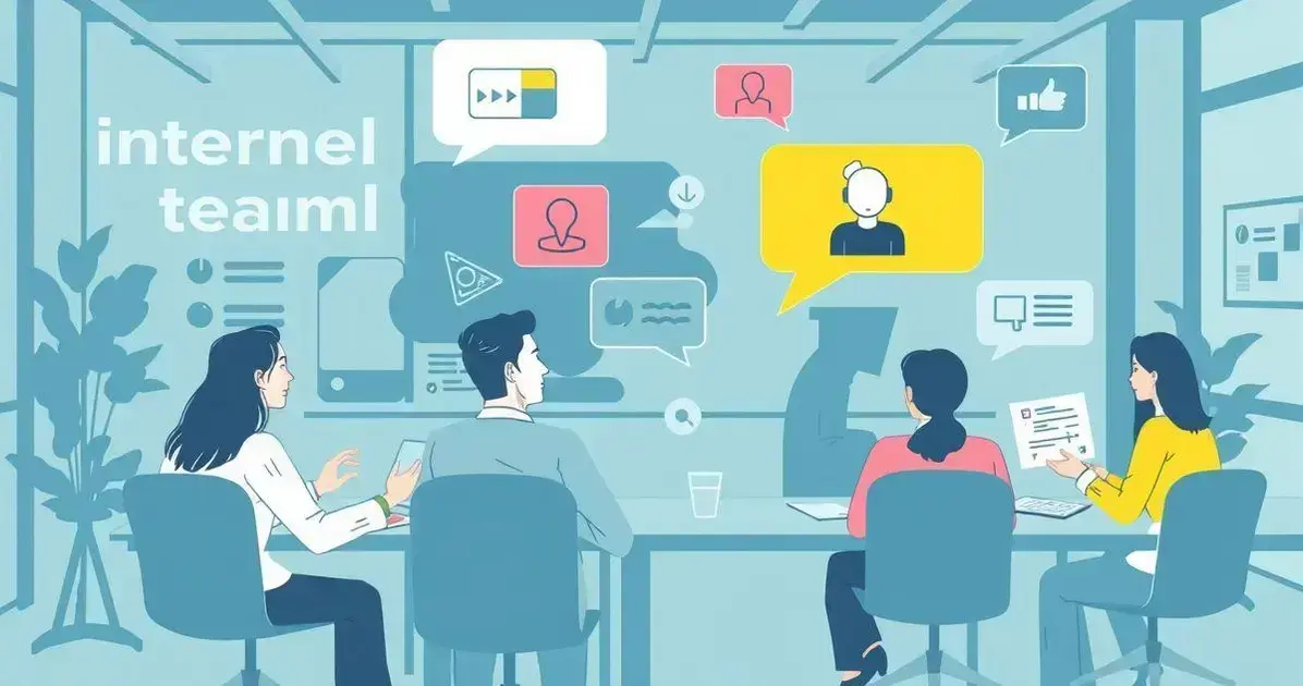 Estratégias para melhorar a comunicação interna