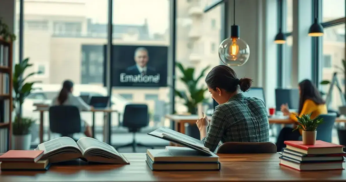 Livros sobre desenvolvimento emocional para profissionais