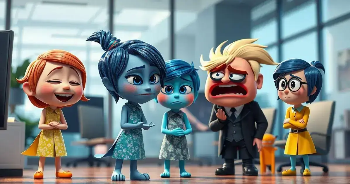 Metáforas de emoções no filme