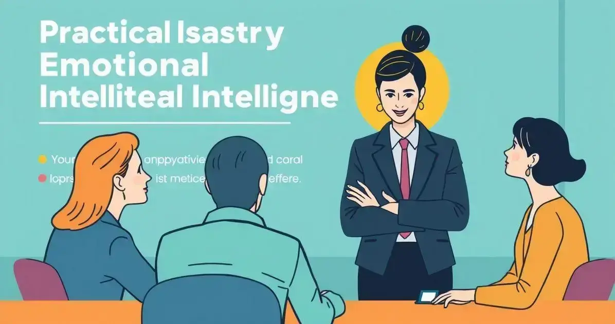 Técnicas práticas de inteligência emocional para gestores